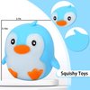Penguin Squishy Toys Animal Stress Balls for Adults, Dough Squeeze Ball, Fidget Toys, Squishy Ball for Boys, Girls Gifts - Squeeze Toys for Kids Party Favors and Decorations, Ideal for Autism, ADHD