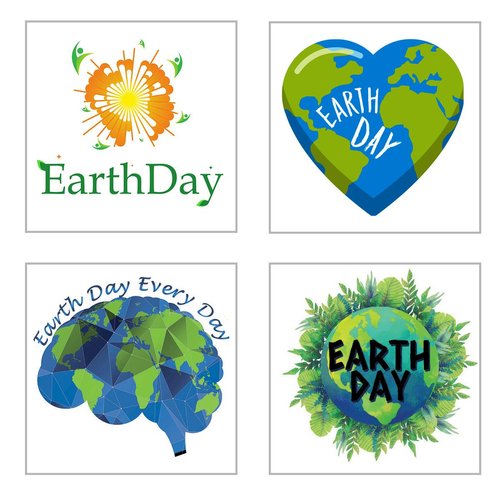 Earth Day Temporary Tattoos