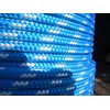 Sailboat Rigging Rope 1/4" x 100' Blue/White Double Braided Polyester Dacron Sheet Halyard Line