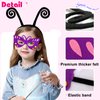 IROLEHOME Kids Fairy-Butterfly-Wings-Costume for Girls Toddler Dress-Up Clothes Tutu Antenna Mask Halloween Gifts Party Toys