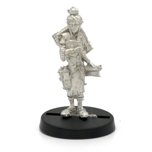 Stonehaven Elf Librarian Miniature Figure (for 28mm Scale Table Top War Games) - Made in USA
