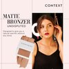 Context Skin Matte Bronzer Powder | Vegan & Cruelty-Free Powder Bronzer for Face | Sun-Kissed Makeup Finish | Long-Lasting, Buildable Coverage | Perfect for All Skin Tones | Undisputed
