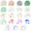20PCS Face Paint Stencils Face Body Painting Stencils Face Tattoo Stencil Face Tracing Stencils for Kids Adults Holiday Halloween Face Makeup Body Art Painting (B)