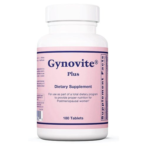 Optimox Gynovite Plus - Menopause Supplements for Women, Menopause Relief, Multivitamins for Women, Magnesium Supplement, Women's Support - 180 Count