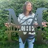 Custom Metal Signs | Metal Name Sign | Split Letter Monogram | Last Name Sign | Family Name Sign | Personalized Wedding Gift | Outdoor Metal Art | Metal Art | Housewarming Gift |