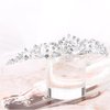 TOBATOBA Silver Tiara Crowns for Women Girls Wedding Tiara Princess Tiara for Wedding Prom Quinceanera Birthday Crown Halloween Hair Accessories