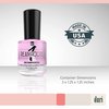 duri Rejuvacote 1 Nail Growth System - Original Maximum Strength Formula - Nail Strengthener and Nail Growth - Base and Top Coat - Pack of 2 - 0.45 fl. oz.
