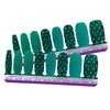 Color Street Nail Polish Strips Snake My Day - Green Snakeskin Pattern