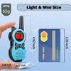 Retevis RT38 Walkie Talkies for Kids,Kids Toys for 6-12 Year Old Boy Girl,Mini Size USB Port,Long Range FRS Radio,Camping Hiking Outdoor(Blue 1 Pair)