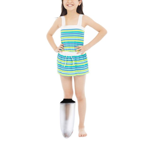 Kids Leg Cast Cover for Shower, Waterproof Leg Cast Protector and Reusable Sealed Shower Bandage to Keep Wound and Bandages Dry, Perfect Fit The Leg Foot Ankle, No Mark on Skin