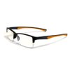 Calabria 6904 Flexie Bendable Reading Glasses +2.00 Orange Men Women Readers Flexible Bending Eyeglass w/Soft Case