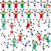 32 Pcs Christmas Sticky Man Climbing Wall Sticky Hands Stretchy Toys Xmas Party Favors Bluk Christmas Gifts for Kids Goody Bag Stuffers Stocking Fillers Birthday Party Toys