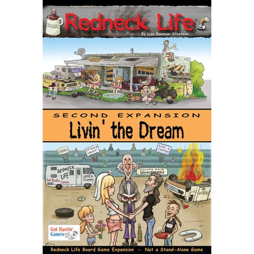 Gut Bustin' Games Livin' The Dream!: Redneck Life Board Game Expansion #2 Board Games