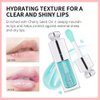 Unyoke Hydrating Lip Glow Oil-Lip care oil- Lip Oil Tinted for Lip Care and Dry Lips-Prevents Dry Cracked-Non-sticky Big Brush Head-Lip Plumping -Lip Oil gloss tinted-002