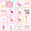 EULRGAUS Pretend Makeup for Toddlers, Kids Makeup Kit for Girl, Play Makeup for Little Girls, Toddler Makeup Kit with Unicorn Bag for Little Girls Age 3 4 5 6 7+ Christmas Birthday Gift (Fake Makeup)
