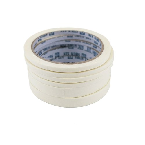 yueton Pack of 6 Soft Manicure Nail Art Tips Guide Tapes Striping Line Sticker Decor Tool