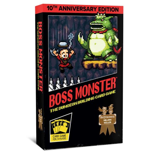 Boss Monster 10th Anniversary Edition by Brotherwise Games, Strategy Board Game
