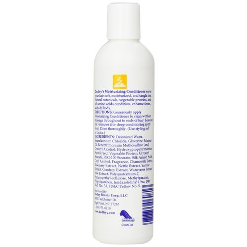 Dudley's Moisturizing Conditioner 8 oz