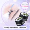 Eyelash Glue Remover Cream 5g Professional Grade Lash Adhesive Remover Sensitive Skin Lash Glue Remover Quickly and Low Irritation Lash Remover Eyelash for Salon Lash