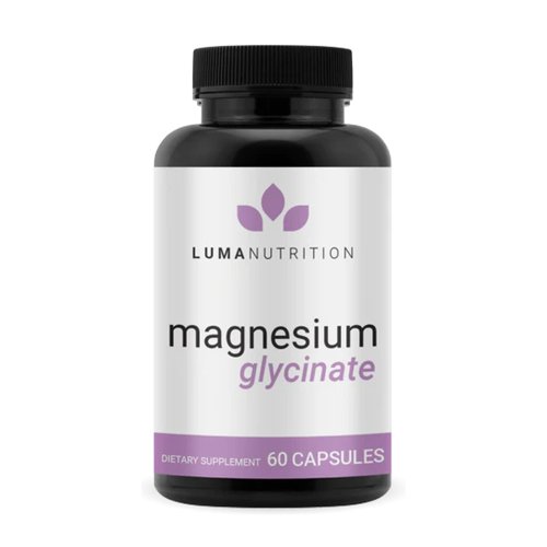 Magnesium Glycinate 1000mg (Magnesium Glycinate 500mg per Capsule) - Pure Magnesium Supplement - Chelated for Maximum Absorption - 60 Capsules