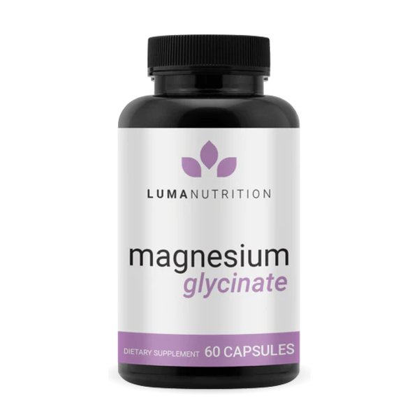Magnesium Glycinate 1000mg (Magnesium Glycinate 500mg per Capsule) - Pure Magnesium Supplement - Chelated for Maximum Absorption - 60 Capsules