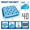 Magnetic Game Chess, Magnet Chess Fun Family Games for Kids and Adults, Magnet Game with 40Pcs Magnet Game, Table Top Board Game for Game Night 2-4 Players