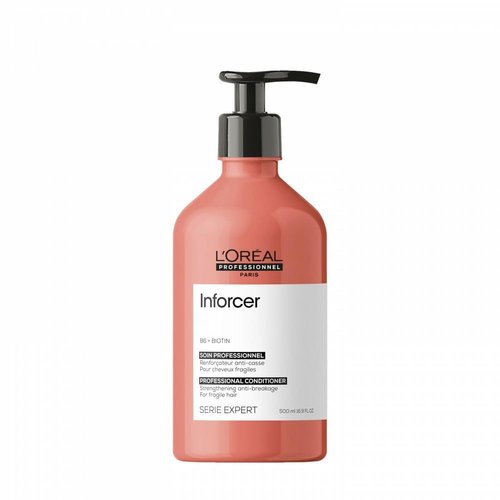L'Oreal Professionnel Inforcer Deep Conditioner | For Weak & Fragile Hair | Provides Strength and Prevents Breakage| With Biotin & Vitamin B6 | 16.9 Fl. Oz.