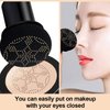 HABOHUSE Kakaxi Mushroom Head Air Cushion Cc Cream, Heykomi Air Cushion Cc Cream, Heykomi Cc Cream, Heykomi New Mushroom Head Air Cushion Cc Cream Foundation (ivory)