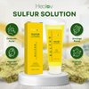 Healov Sulfur Soap – Sulfur Face & Body Wash for Acne – Sulphur Exfoliating Facial Cleanser Absorbs Excess Oil, Reduces Breakouts, & Cleanses Skin – Natural Cystic Acne, Rosacea Skin Care Treatment