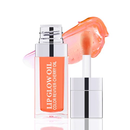 Boobeen Hydrating Lip Oil, Clear Lip Gloss Plumper, Lip Balm for Dry Cracked Lips,Long Lasting Lip Moisturizer Oil for Smoother Lip