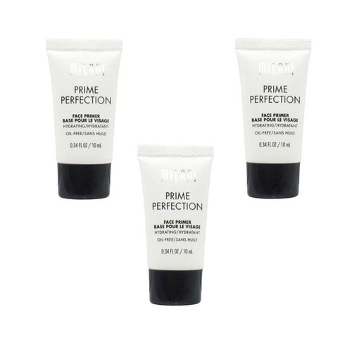 Pack of 3 Milani Prime Perfection Face Primer, 902, Travel Size