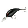 BANDIT LURES Series 200 Crankbait Bass Fishing Lures, Fishing Accessories, Dives to 8-feet Deep, 2', 1/4 oz, Solid Black, (BDT218)