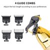 DSP® Hair Trimmer Beard Trimmer for Men with LED Display Rechargeable Hair Cutting Machine (Gold)