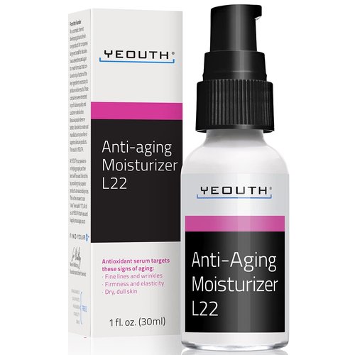 YEOUTH Anti Aging Face Moisturizer for Women & Men with Jojoba & Shea Butter, Hydrating Facial Cream, Moisturizer Face Cream for Enhancing Radiance & Smoothness 1oz