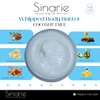 Sinarie Almond + Cookie Butter Whipped Body Icing Butter (4 oz.) | Body Butter | Skin Care | Moisturizer | Lotion | Natural Skincare | Coconut Free Soaps & Skin Care