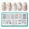 Maniology Swirls Nail Stamping Plate, Swirling Patterns Nail Art Designs, Swirl-Theme Manicures