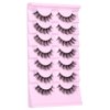 False Eyelashes Natural Look Wispy Fake Lashes Cat Eye Strip Lashes That Look Like Extensions 3D Fluffy Faux Mink Fake Eyelashes Pack by ALPHONSE (16mm-7 Pairs)