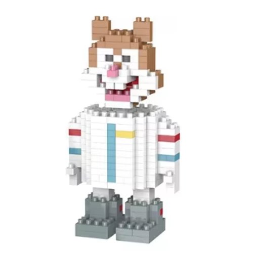 Yummy Baby Products Micro Mini Building Blocks Anime Character Collectable Set, Ages +14, Toys Gifts for Kids and Adults (2 Pack) (Crab/Squid) (Set 2)