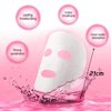 100 pcs Compressed Facial Mask Sheet Beauty DIY Disposable Mask Paper Natural Cotton Skin Care Wrapped Masks Normal Thick，Get a Small Mask Bowl, Mask Brushes