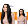 Full Shine Genius Weft Human Hair Extensions Straight Hair Weft Extensions Sew In Weft Hair Extensions Soft Silky Hair Hand Tied Hair Extensions Sew In Extensions Human Hair 50G 14 Inch