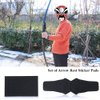 Dioche Arrow Rest Felt, Anti-Slip Archery Sticker Pad Compound Bow Sticker for QAD HDX Drop Away Arrow Rest
