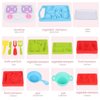 HASAYAQI Kids Play Dough Play Food Set, Stovetop Play Do Kitchen Accessories, Kitchen Creations Toy,Pretend Play Cooking Game, Educational Toddler Toys,Gift for Kids Ages 4-8
