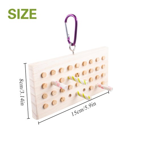 Bird Chewable Keyboard Toy Wooden Parrot Chewing Toy Parrot Foraging Toy Bird Foraging Toy Parrot Biting Toy Bird Chewing Toy Bird Cage Accessories Bird Wooden Block Chewing Toy for Parrot