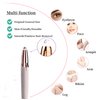 Eyebrow Hair Remover Replacement Heads for Finishing Touch Flawless Facial Hair Remover,Painless Replacement Blades for Flawless Brows Hair Removal,with Cleaning Brush,As Seen On Tv(4 Count).