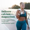MegaFood Calcium Magnesium Supplement - with fermented Magnesium Glycinate - Supports Bone Health & Heart Health - Calcium & Magnesium Supplement for Men & Women - Non-GMO - 90 Tabs (30 Servings)