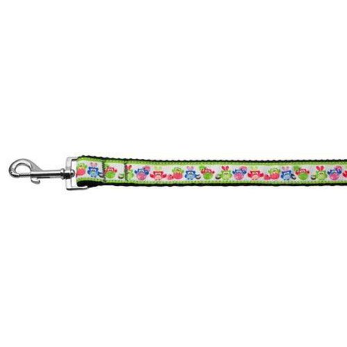 Mirage Pet Products Easter Birdies Nylon Ribbon Dog Collar with 1-Inch by 4-Feet Leash