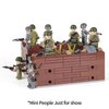 MOOXI WW2 Medical Point Military Building Block Set(237PCS).Suitable for Children's Military Block Creations.