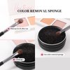 DUcare Makeup Brush Cleaner Makeup Brushes Solid Soap Cleanser with Color Removal Sponge Brush Cleaning Mat, Silicone Makeup Cleaning Cosmetic Cleaner Blenders Shampoo Removes Shadow Color