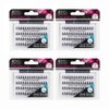 Ardell False Eyelashes Double Up Soft Touch Knot-Free Short Black 4 Pack
