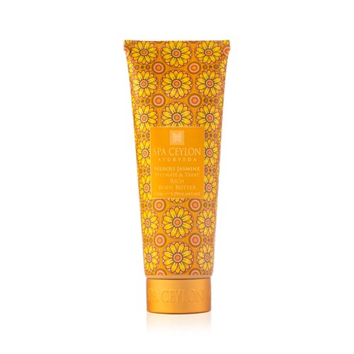 SPA CEYLON Neroli Jasmine Hydrate And Treat Rich Body Butter | Intense Moisture | Skin Softening | Floral Fragrance | Skin Rejuvenation